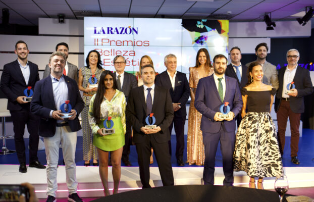 Laboratorios Phergal receives its award as a leading company in anti-cellulite products at the 2nd edition of the Beauty and Aesthetics Awards