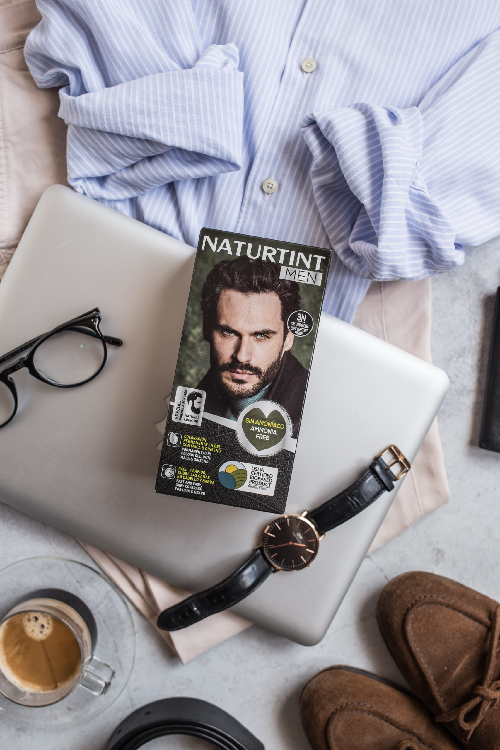 Naturtint Men: The revolution in hair colouring for men that looks and feels natural.