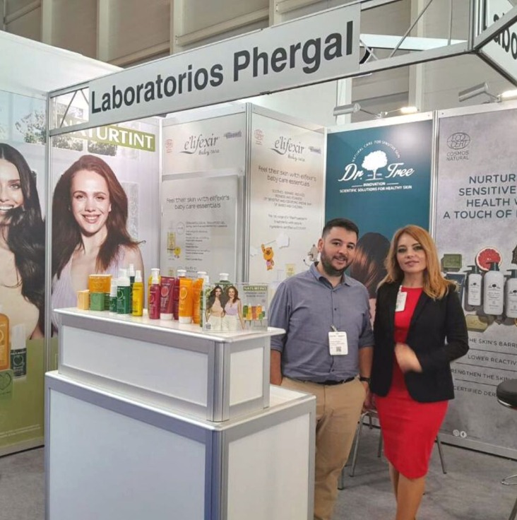 Phergal laboratories at the Vivaness 2024 Fair in Nuremberg, Germany