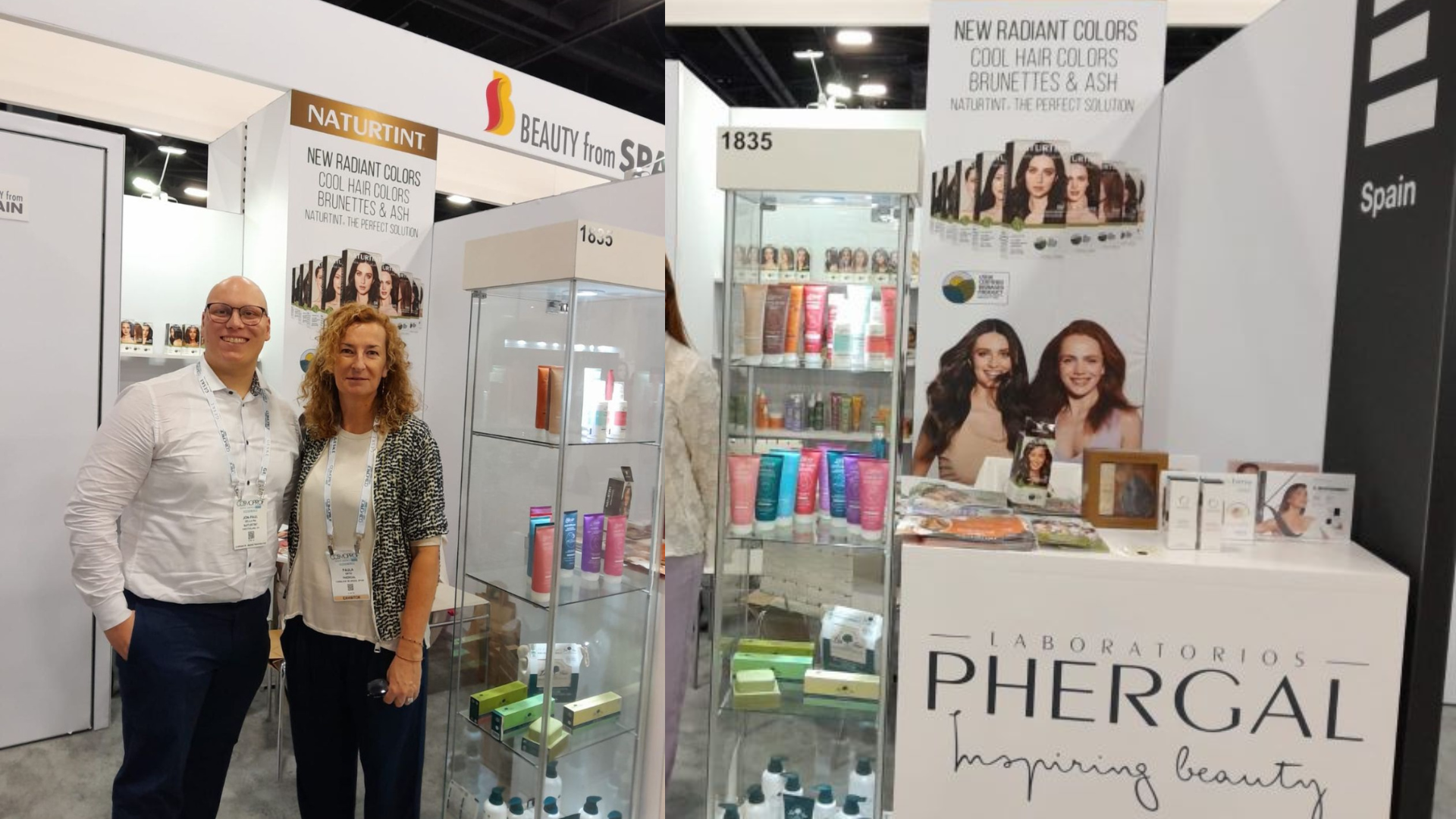 Phergal laboratories stands out at Cosmoprof North America first edition.